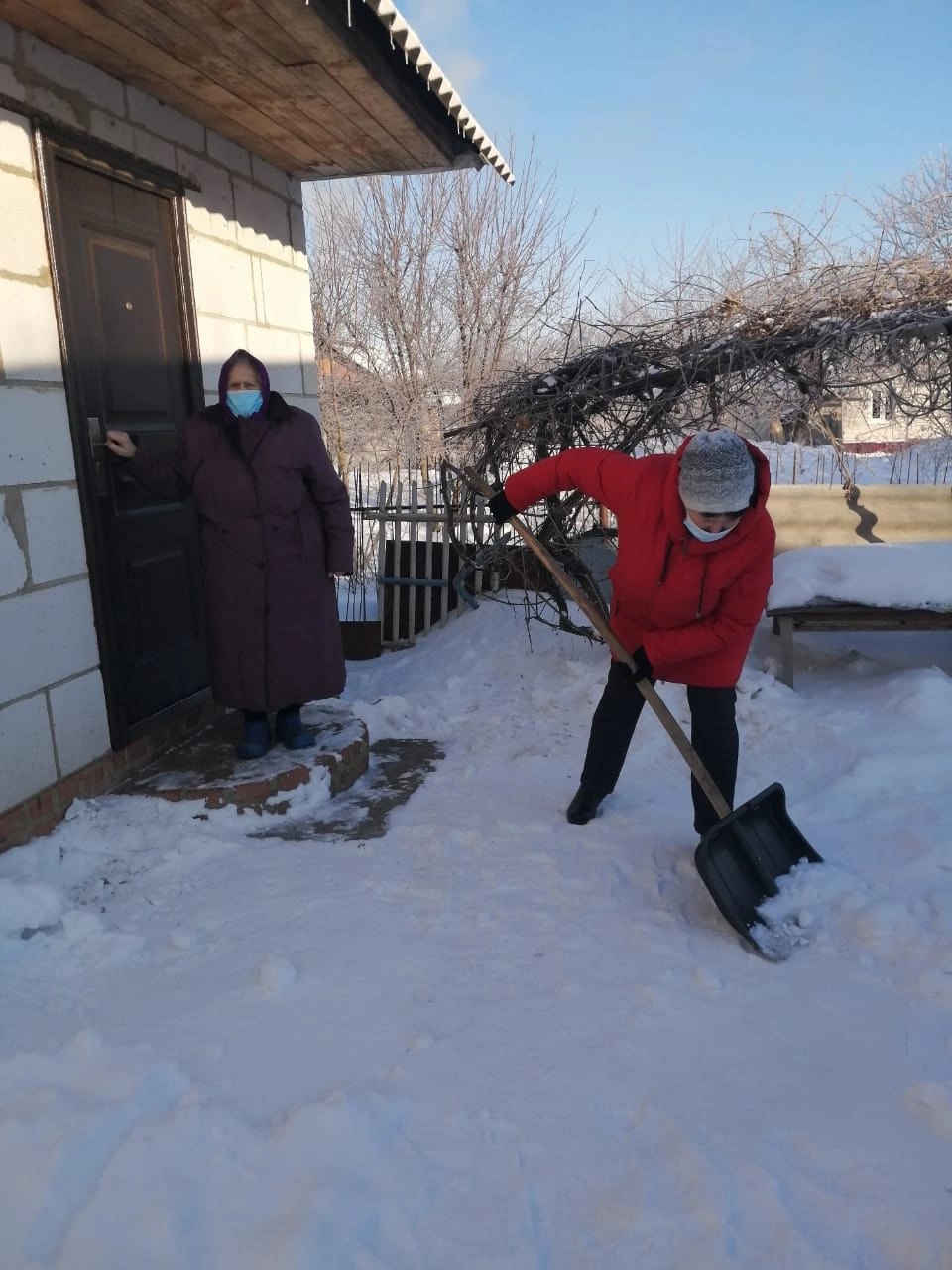 Уборка территорий от снега на особом контроле