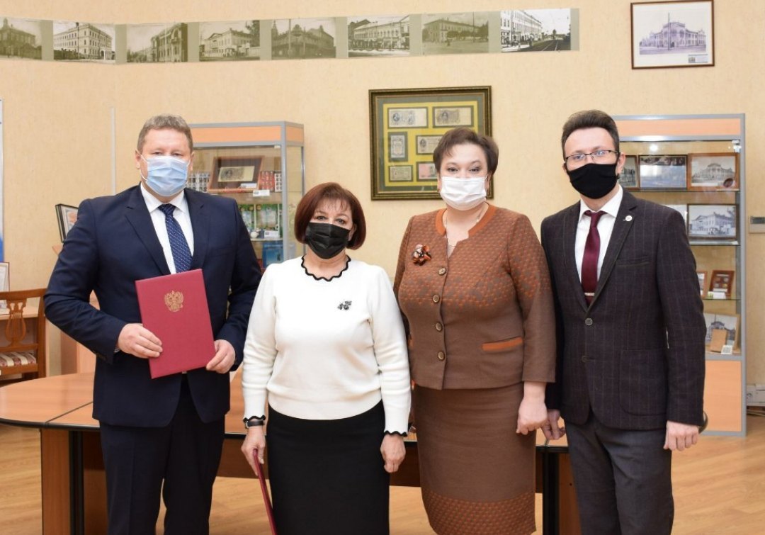 Подписание соглашения с отделением по Курской области Главного управления Центрального банка Российской Федерации по Центральному федеральному округу